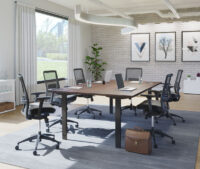 Meeting room with HAT Group & Conference Table.
