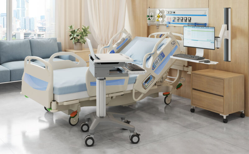HAT Collective Healthcare point-of-care solutions in patient room
